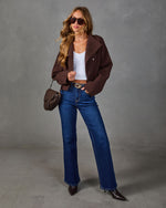 Quiet Charm Asymmetric Front Cardigan