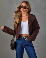 Quiet Charm Asymmetric Front Cardigan