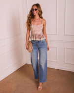 Tisla Super Stretch Straight Leg Relaxed Jeans