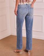 Tisla Super Stretch Straight Leg Relaxed Jeans