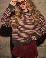 Quinn Knit Striped Sweater