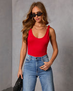 Style Shift Shoulder Tie Bodysuit