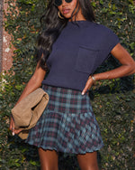 Heritage Muse Plaid Mini Skirt