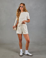 Softly Styled Short Sleeve Scuba Tee