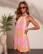 Sunset Riot Tie Dye Mini Dress