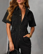 Emberelle Twill Jumpsuit