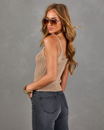 Rosaliah Ribbed Knit Cami