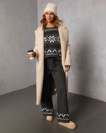 Sleighbell Snow Fair Isle Knit Pant