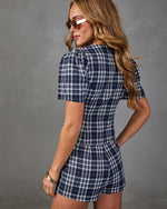 Prescott Lane Plaid Flannel Top