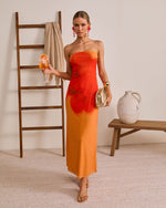 Sunveil Bloom Floral Mesh Maxi Dress