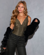 Night Crush Lurex Bodysuit