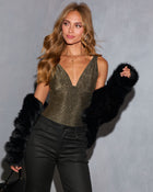 Night Crush Lurex Bodysuit