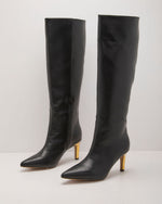 Joney Vegan Leather Knee High Boots