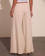 Easy Mode Drawstring Wide Leg Pants