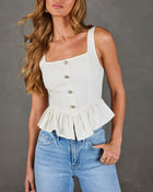 Loves Notebook Peplum Top