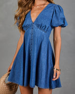 Sunday Harbor Denim Mini Dress