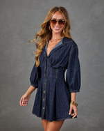 Marilynn Denim Mini Dress