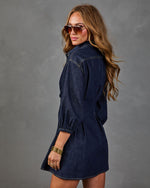 Marilynn Denim Mini Dress