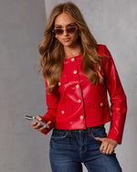 Sleigh Street Vegan Leather Jacket