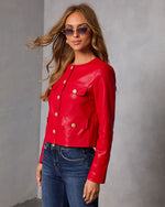 Sleigh Street Vegan Leather Jacket