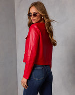 Sleigh Street Vegan Leather Jacket