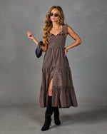 Harvest Darling Plaid Maxi Dress