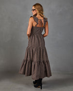 Harvest Darling Plaid Maxi Dress