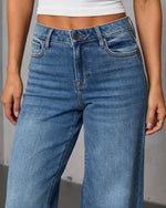 Connie Super Stretch High Rise Frayed Hem Jeans