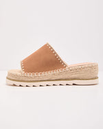 Sunora Contrast Trim Platform Sandals