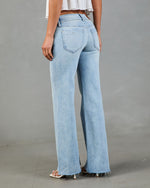 Jewlie Super Stretch Low Rise Flare Jeans