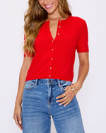 Ruby Short Sleeve Cardigan