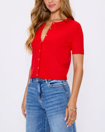 Ruby Short Sleeve Cardigan
