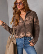 Alpine Snow Novelty Fair Isle Sweater