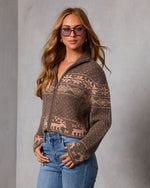 Alpine Snow Novelty Fair Isle Sweater