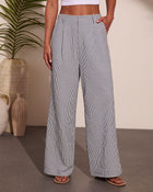 Liberty Shores Striped Wide Leg Pants