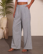 Liberty Shores Striped Wide Leg Pants