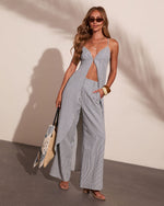 Liberty Shores Striped Wide Leg Pants