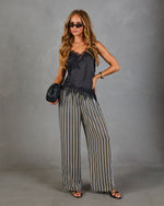 Harbor Notes Striped Drawstring Pants