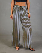 Harbor Notes Striped Drawstring Pants
