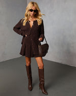 Nutmeg Nap Long Sleeve Cardigan Sweater