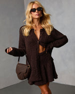 Nutmeg Nap Long Sleeve Cardigan Sweater