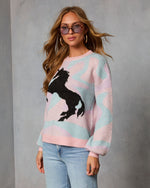 Dream Play Unicorn Graphic Sweater