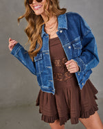 Blue Skies Two Tone Denim Jacket