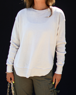 Cream % Al Fresco Cotton Blend Knit Pullover-2