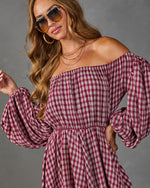 Karrington Gingham Mini Dress