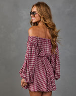 Karrington Gingham Mini Dress