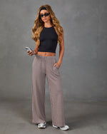Gentle Pace Houndstooth Scuba Pants