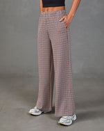 Gentle Pace Houndstooth Scuba Pants