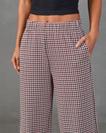 Gentle Pace Houndstooth Scuba Pants