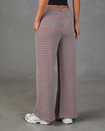 Gentle Pace Houndstooth Scuba Pants